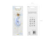 Picture of CANDLE CROWN LIGHT BLUE NUMBER 6
